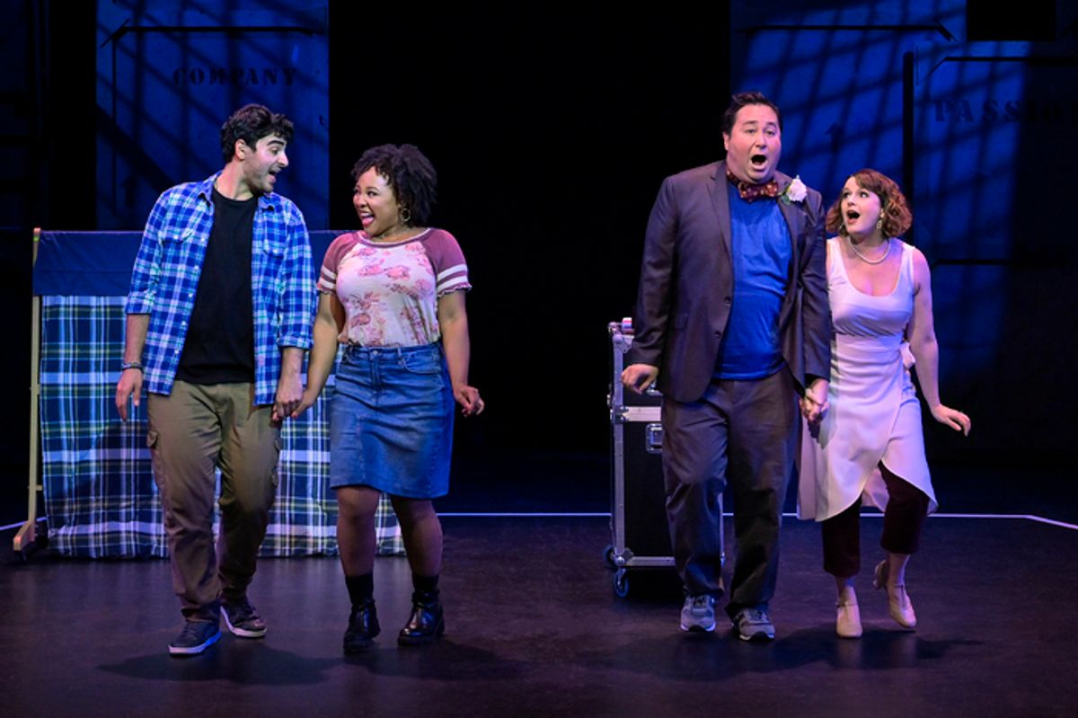 Sleiman Alahmadieh, Solona Husband, Nick Nakashima, and Melissa WolfKlain at 