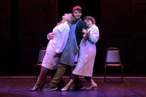 Anne Tolpegin, Sleiman Alahmadieh, and Helen (Melissa WolfKlain @ BroadwayWorld Anne Tolpegin, Sleiman Alahmadieh, and Helen (Melissa WolfKlain Photo