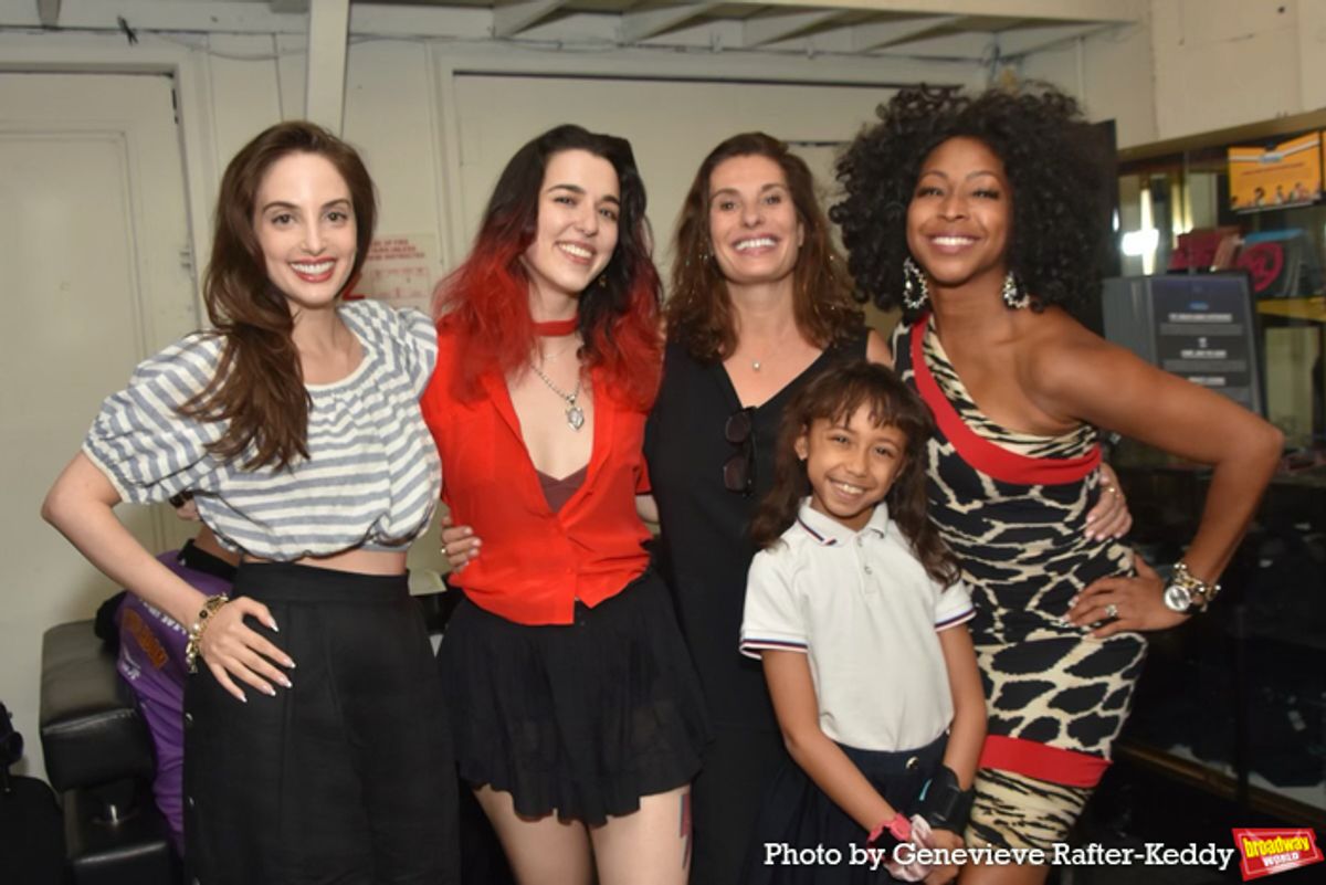 Alexa Ray Joel, Sam Behr, Dolly Fox, N'kenge and Jahzara Martina at 