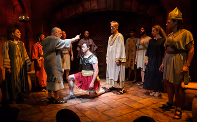 Kenny Morris, Ethan Zeph, Timothy Warmen and cast Photo