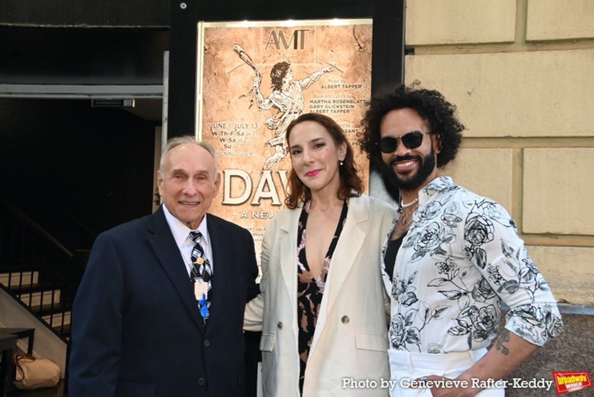 Gary Glickstein, Blair Alexis Brown and Garland Ray at 