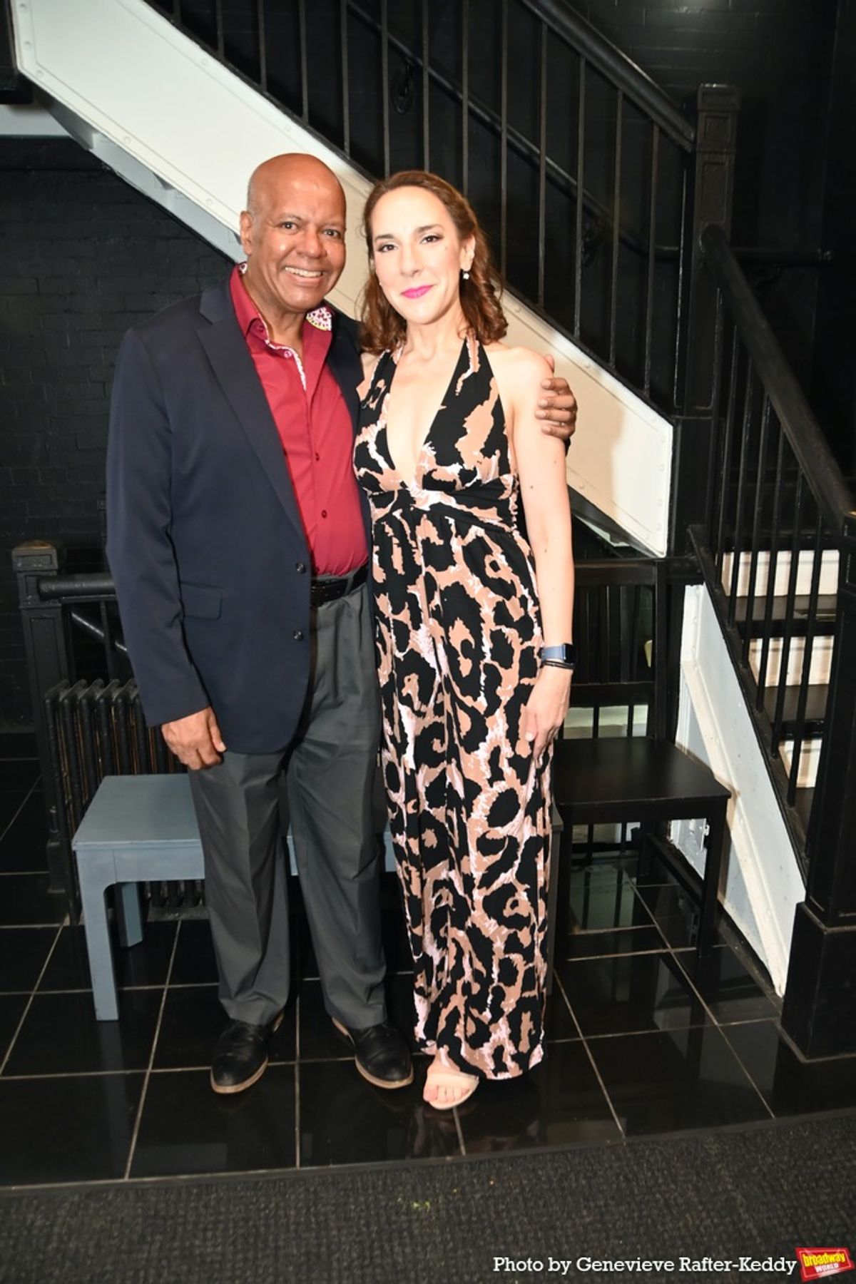 Jay Aubrey Jones and Blair Alexis Brown at 