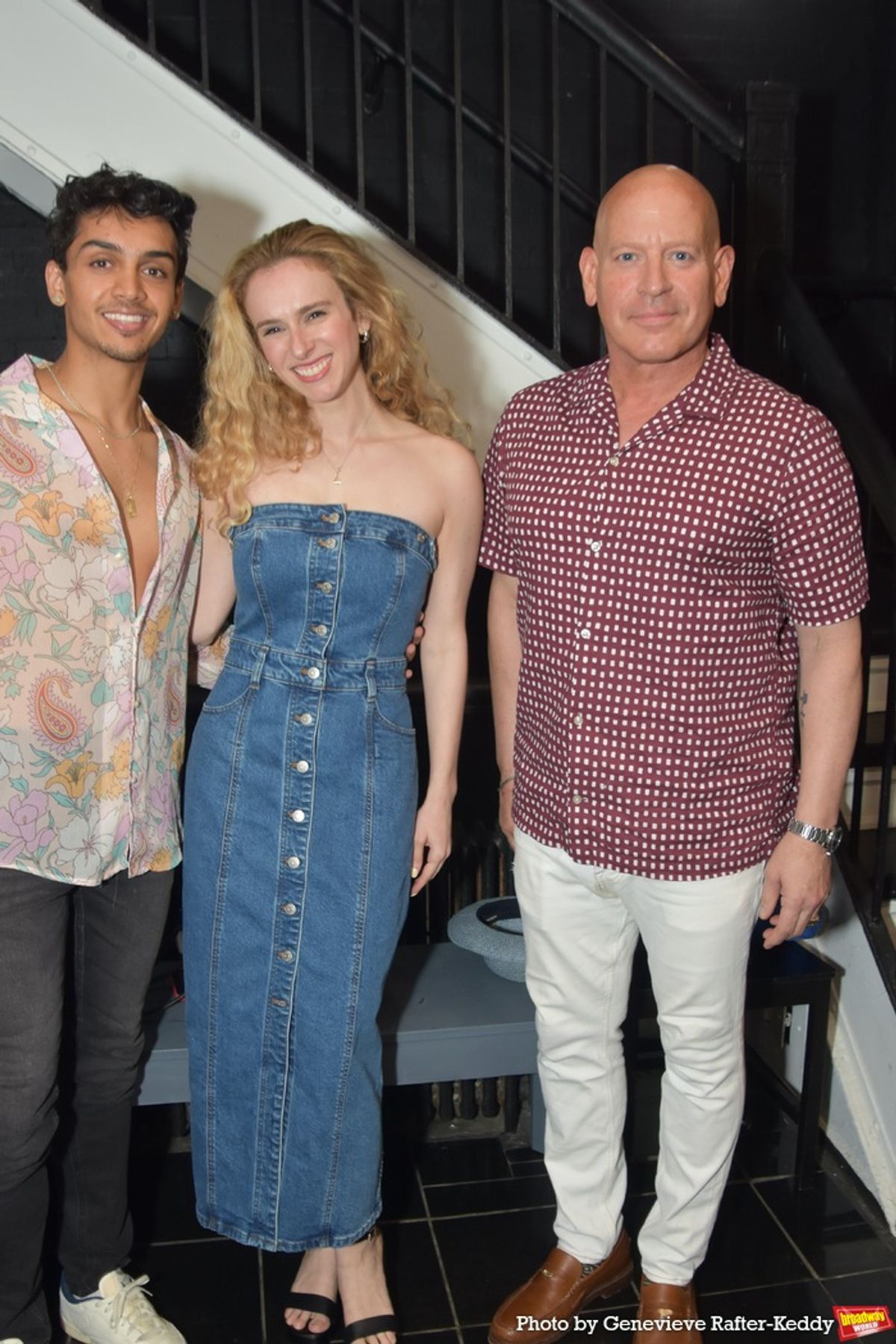 Caleb Mathura, Jodi Snyder and Bruce Blanchard at 