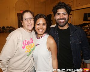 Anne Kauffman, Isabel Rodriguez Dongo and Jason Aguirre Photo
