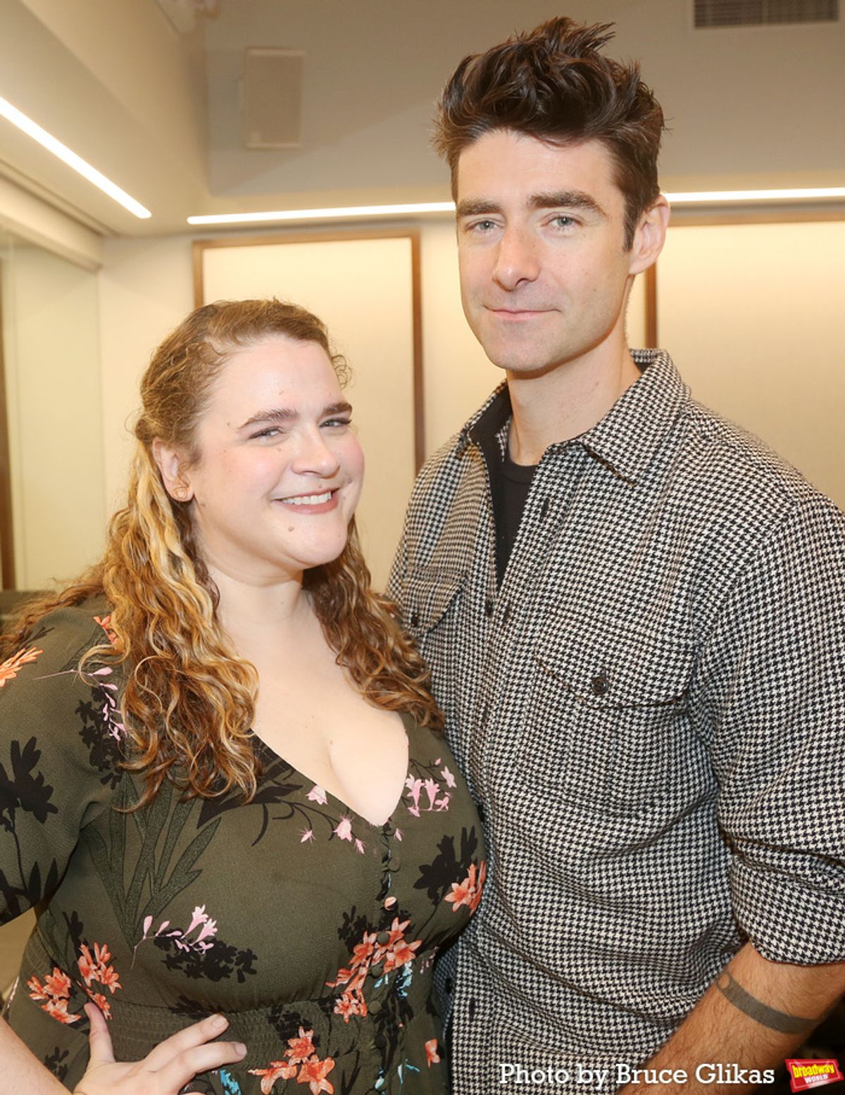 Bonnie Milligan and Drew Gehling at 