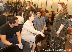 Jose Llana, Anne Kauffman, Drew Gehling and Bonnie Milligan Photo