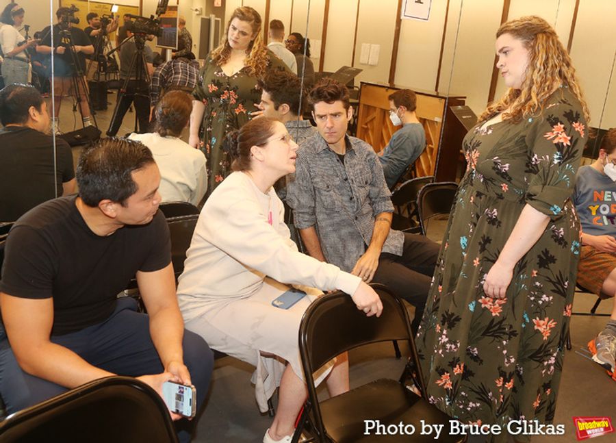 Photos: The Cast of Encores! TITANIC Meets the Press Image