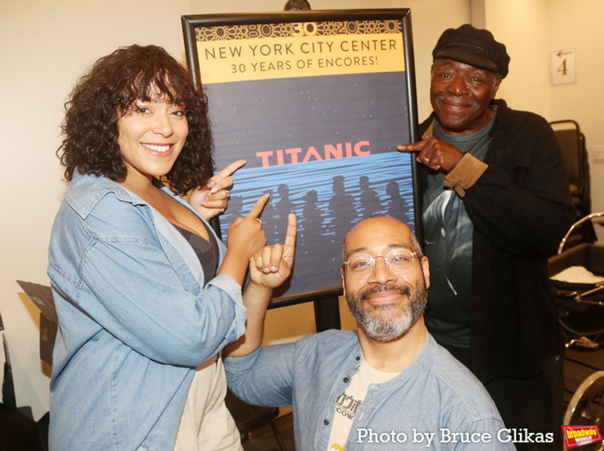 Lilli Cooper, Eddie Cooper and Chuck Cooper at 