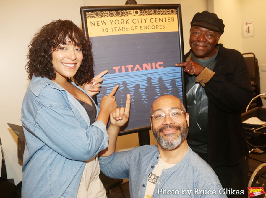 Photos: The Cast of Encores! TITANIC Meets the Press Image
