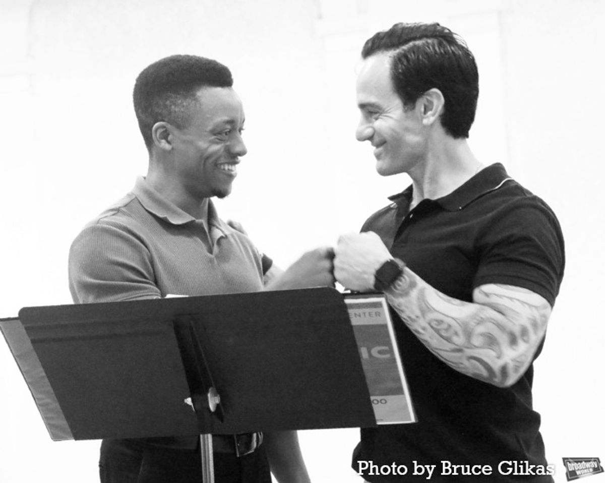 Alex Joseph Grayson and Ramin Karimloo at 