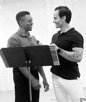 Alex Joseph Grayson and Ramin Karimloo Photo
