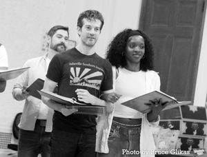 Daniel Torres, A.J. Shively and Emilie Kouatchou Photo