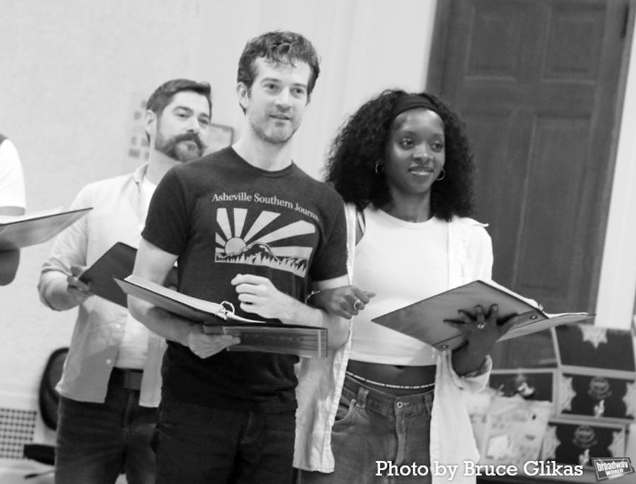 Photos: The Cast of Encores! TITANIC Meets the Press Image
