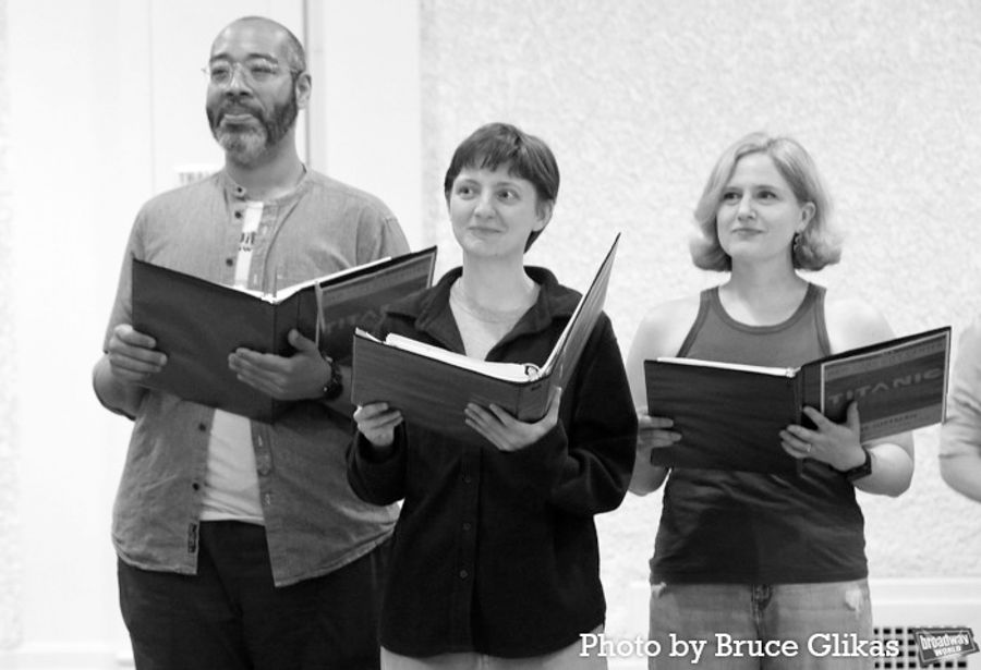 Photos: The Cast of Encores! TITANIC Meets the Press Image