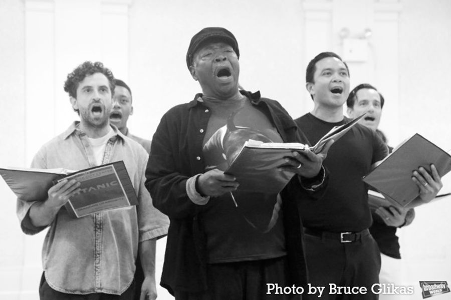 Photos: The Cast of Encores! TITANIC Meets the Press Image