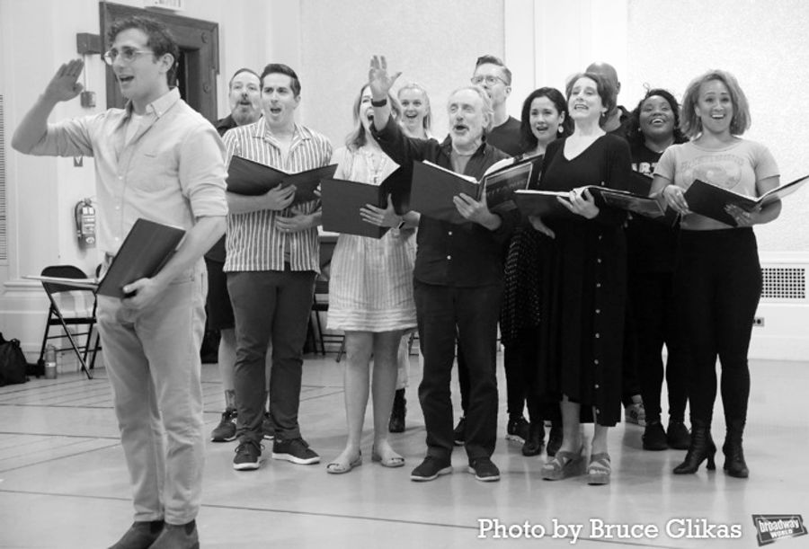 Photos: The Cast of Encores! TITANIC Meets the Press Image