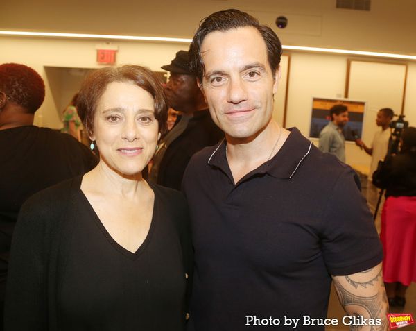 Judy Kuhn and Ramin Karimloo  Photo