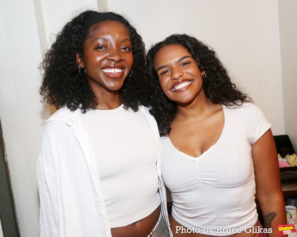 Emilie Kouatchou and Samantha Williams at 