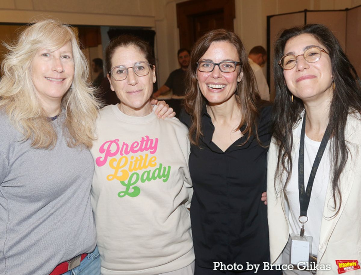 Cyd Cahill, Anne Kauffman, Lear deBessonet and Emily Gersten at 