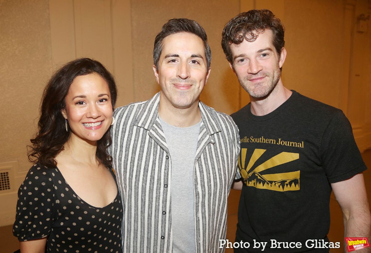 Ali Ewoldt, Matthew Scott and A.J. Shively at 