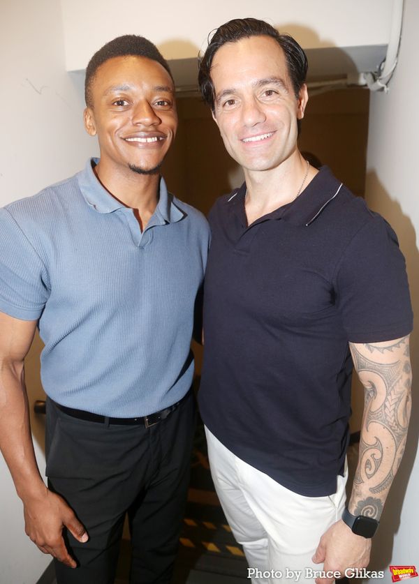 Alex Joseph Grayson and Ramin Karimloo  Photo