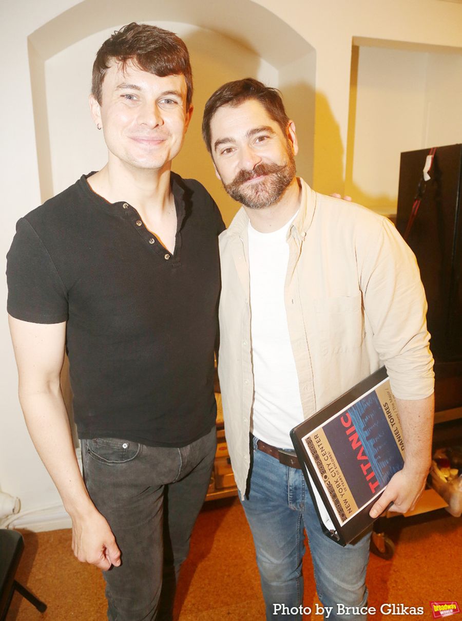 Photos: The Cast of Encores! TITANIC Meets the Press Image