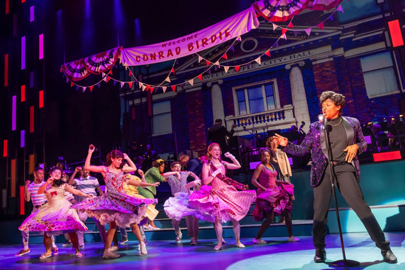 Photos: First Look at Ephraim Sykes, Christian Borle, Krysta Rodriguez, and More in BYE BYE BIRDIE at the Kennedy Center  Image