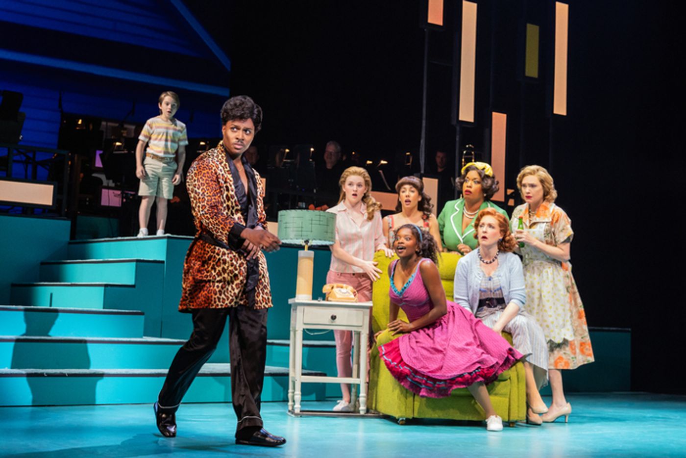 Photos: First Look at Ephraim Sykes, Christian Borle, Krysta Rodriguez, and More in BYE BYE BIRDIE at the Kennedy Center  Image