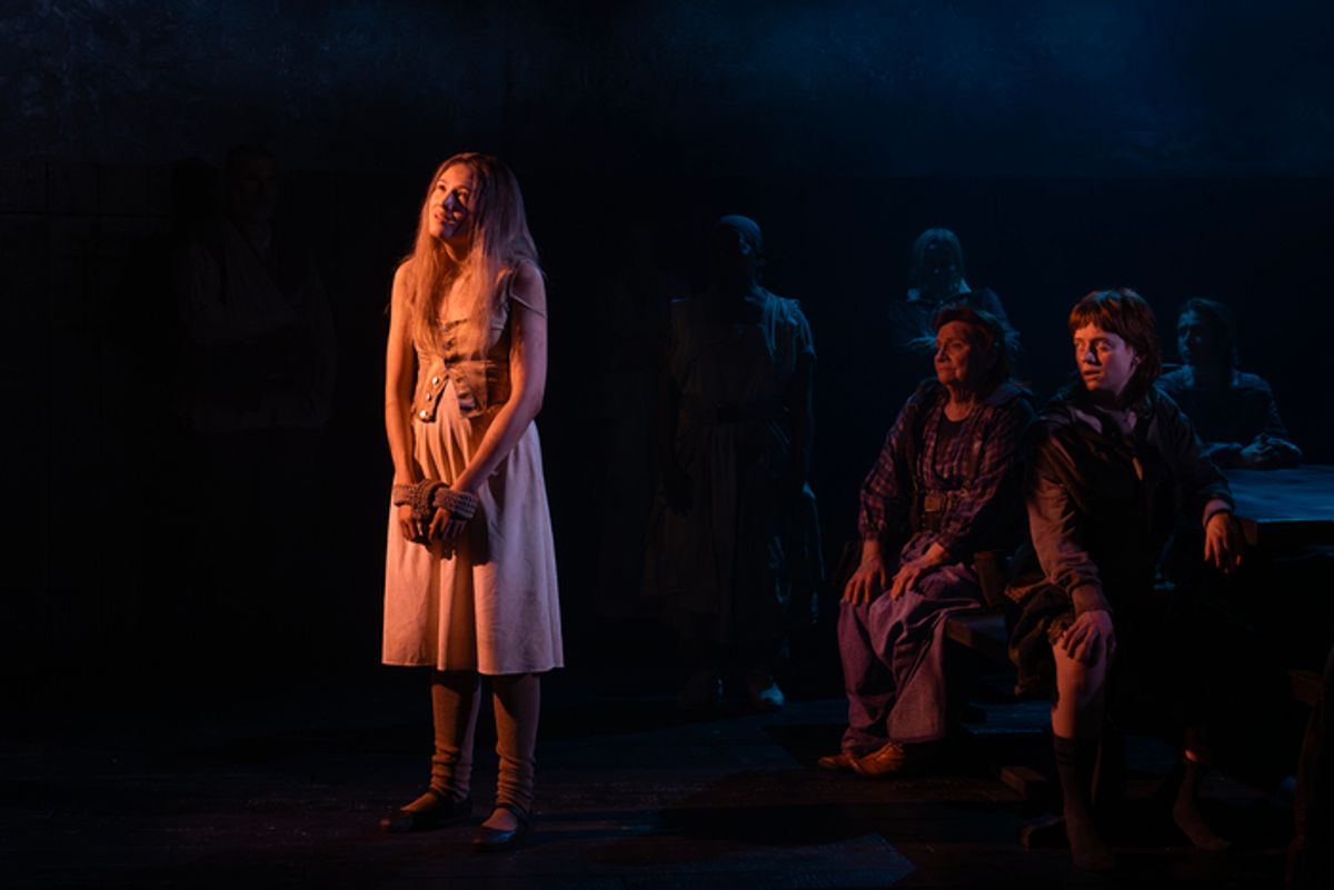 Haley Wong (Sally Poppy), Dale Soules (Sarah Smith), Susannah Perkins (Mary Middleton) at 