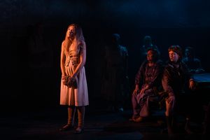 Haley Wong (Sally Poppy), Dale Soules (Sarah Smith), Susannah Perkins (Mary Middleton Photo