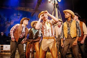 Anderson Zoll (Will Parker) and Ensemble @ BroadwayWorld Anderson Zoll (Will Parker) and Ensemble Photo