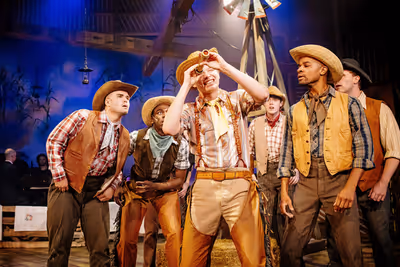 Anderson Zoll (Will Parker) and Ensemble Photo