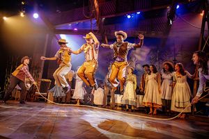 Anderson Zoll (Will Parker) and Ensemble @ BroadwayWorld Anderson Zoll (Will Parker) and Ensemble Photo