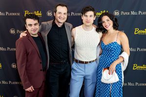 Jacob Ben-Shmuel, Bryan Fenkart, Marrick Smith and Samantha Massell @ BroadwayWorld Jacob Ben-Shmuel, Bryan Fenkart, Marrick Smith and Samantha Massell Photo