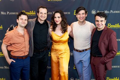 Seth Eliser, Bryan Fenkart, Kyra Kennedy, Marrick Smith and Jacob Ben-Shmuel Photo