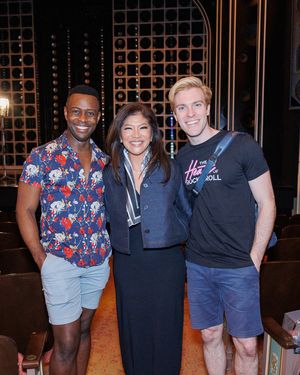 Josh Breckenridge, Julie Chen Moonves, Billy Harrigan Tighe @ BroadwayWorld Josh Breckenridge, Julie Chen Moonves, Billy Harrigan Tighe Photo