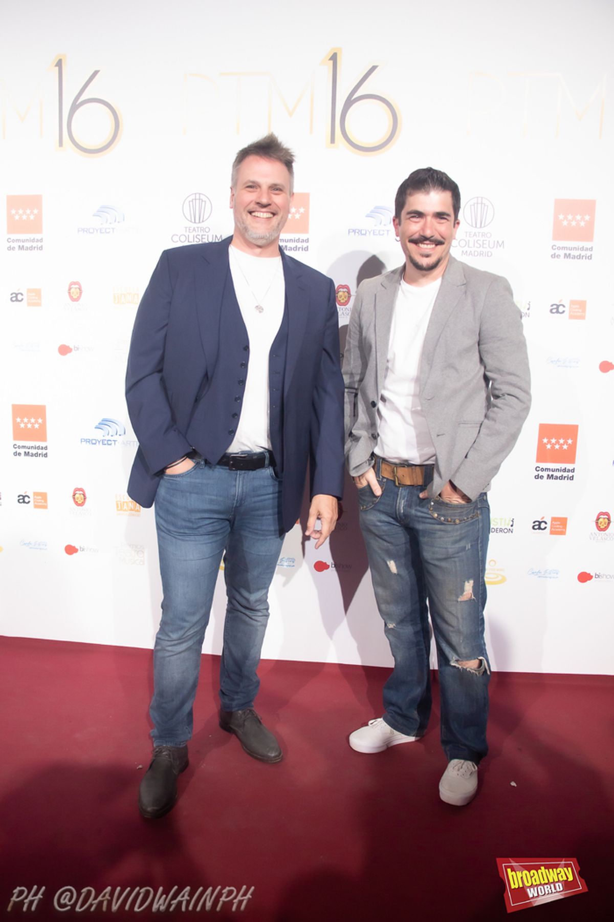 Gerónimo Rauch y Carlos Solano at 