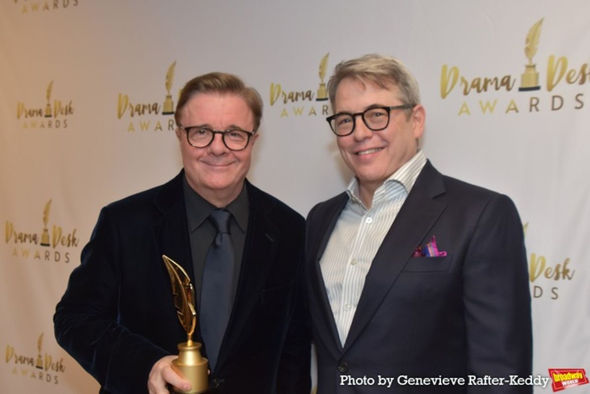 Nathan Lane and Matthew Broderick at 