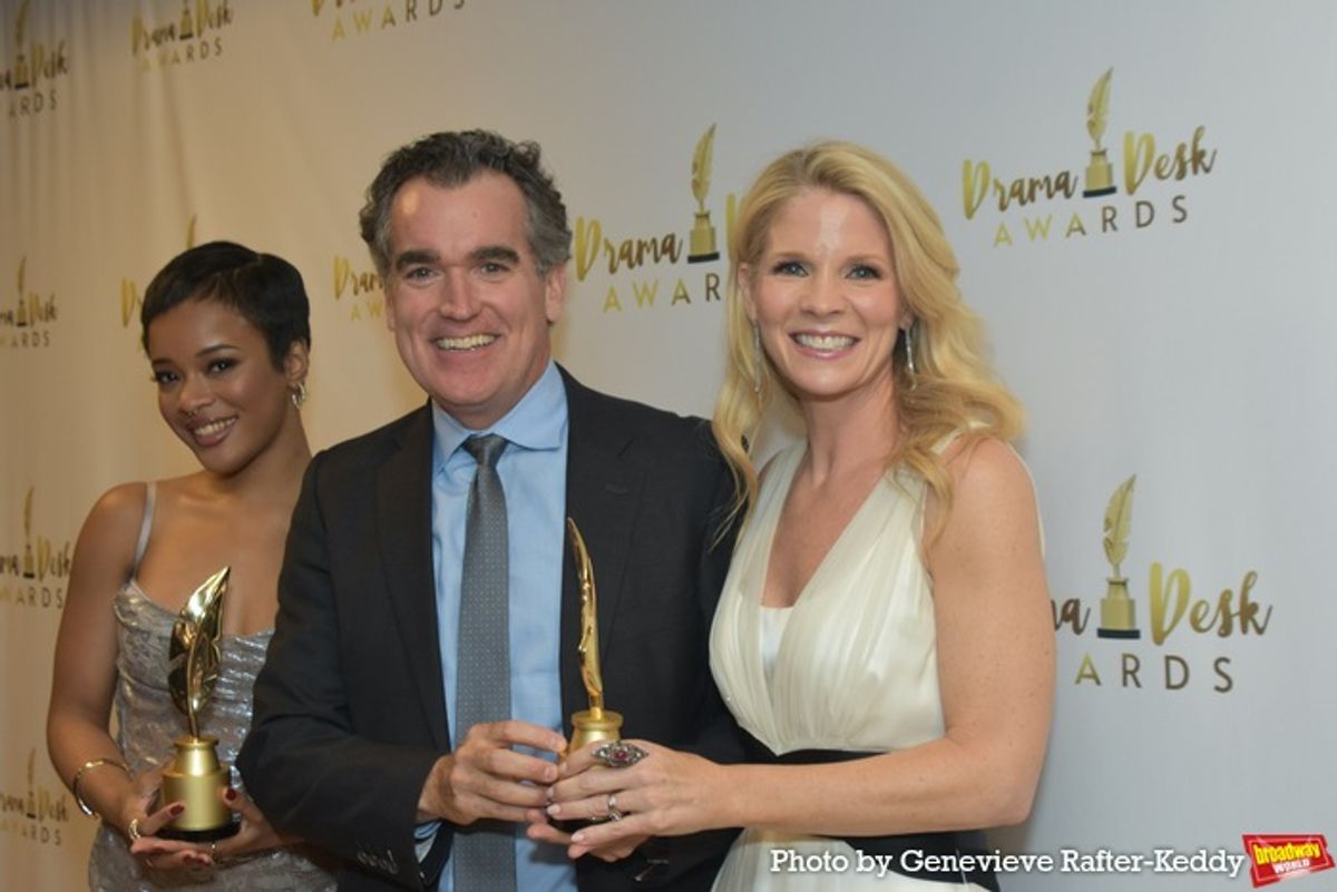 Maleah Joi Moon, Brian D'Arcy James and Kelli O'Hara at 