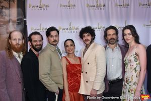 The Cast of Stereophonic-Andrew R. Butler, Will Brill, Tom Pecinka, Juliana Canfield, Photo