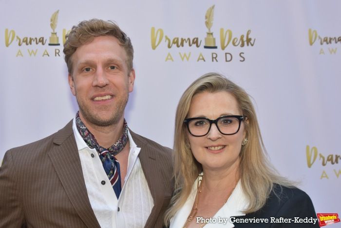 Photos: Stars Walk the Red Carpet at the Drama Desk Awards  Image