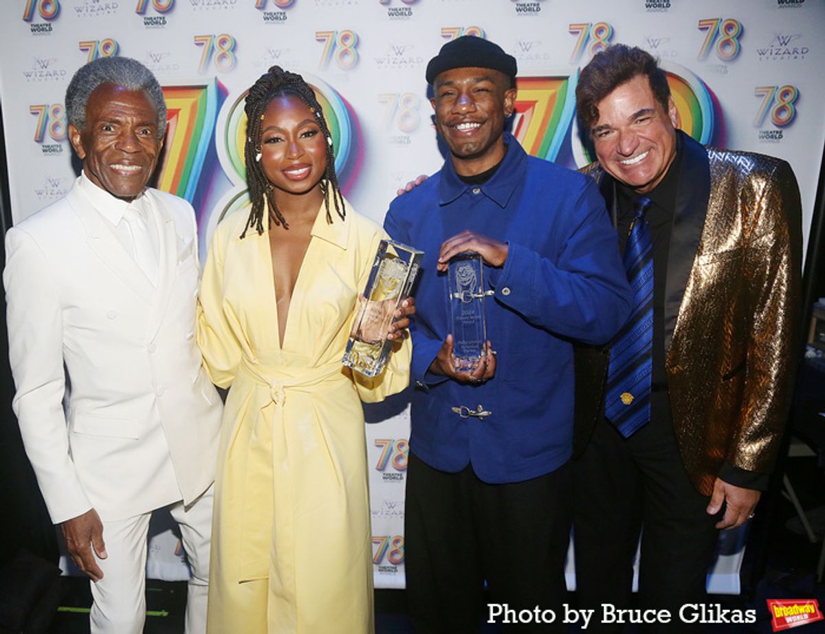 Andre De Shields, Nichelle Lewis, Phillip Johnson Richardson and Dale Badway at 