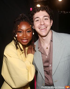 Nichelle Lewis and Ali Louis Bourzgui  Photo