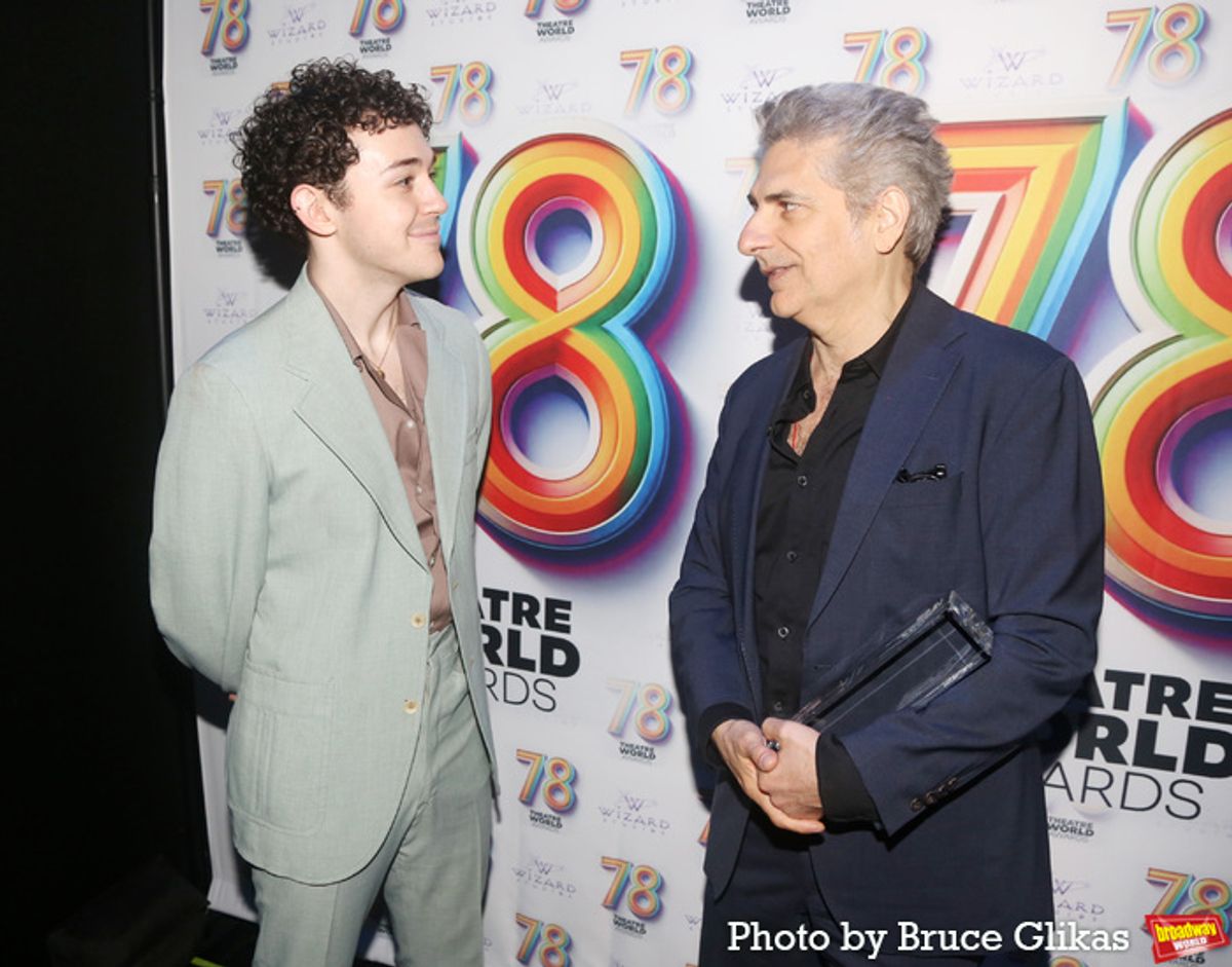Ali Louis Bourzgui and Michael Imperioli  at 