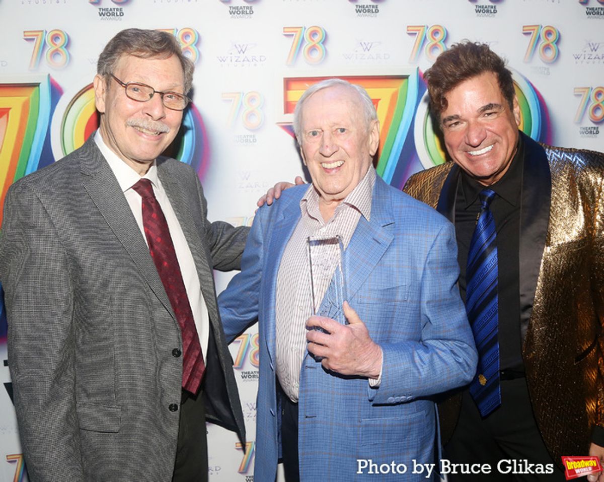 Barry Kleinbort, Len Cariou and Dale Badway at 