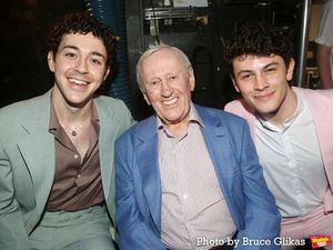 Ali Louis Bourzgui, Len Cariou and Casey Likes Photo