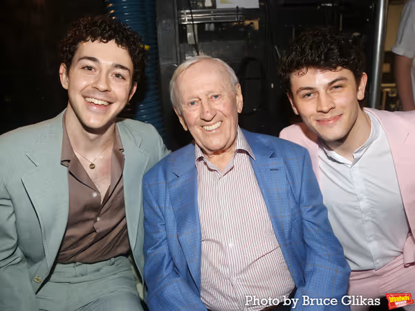 Ali Louis Bourzgui, Len Cariou and Casey Likes Photo