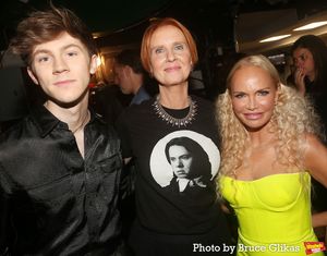 Brody Grant, Cynthia Nixon and Kristin Chenoweth Photo
