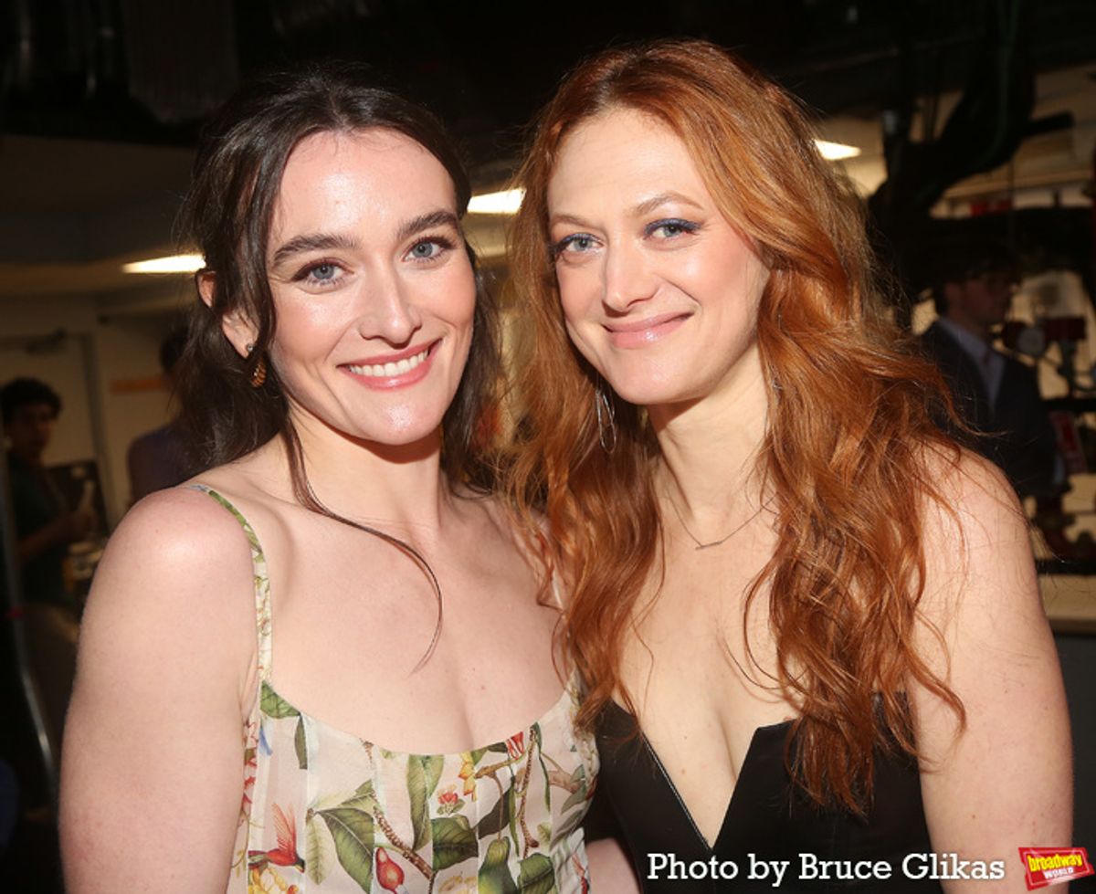 Sarah Pidgeon and Marin Ireland at 
