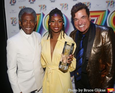Andre De Shields, Nichelle Lewis and Dale Badway Photo